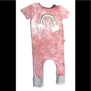 RAGS TO RACHES Rainbow 🌈 Romper 2T